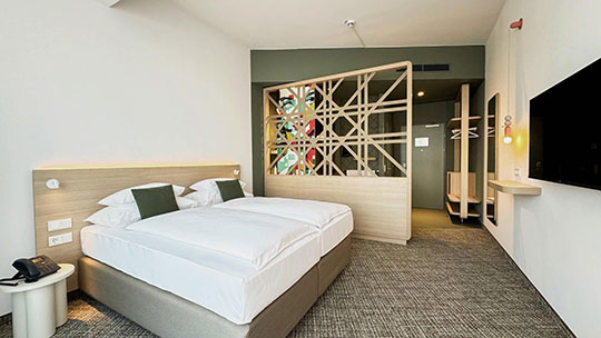 1 Gruppenreise Wien ARCOTELAQ Zimmer 1 Gruppenreise Wien ARCOTELAQ Zimmer