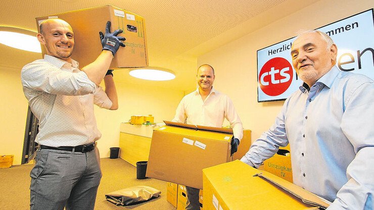 CTS richtet sich am Steinweg ein