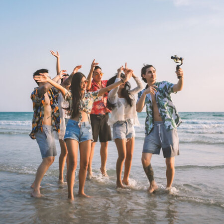 Wassersport am Strand