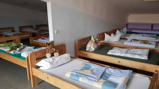 2 Klassenfahrt Usedom SchullandheimCampPeenemünde HausWollin Mehrbettzimmergroß