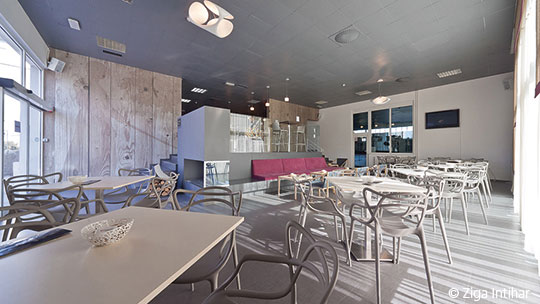 2 Klassenfahrt Ljubljana BITCenterHotel Aufenthaltsraum