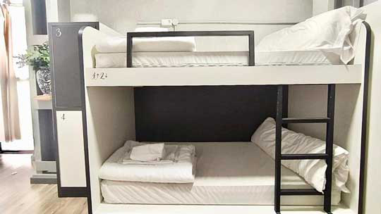 Klassenfahrt Bilbao Hostel Quartier