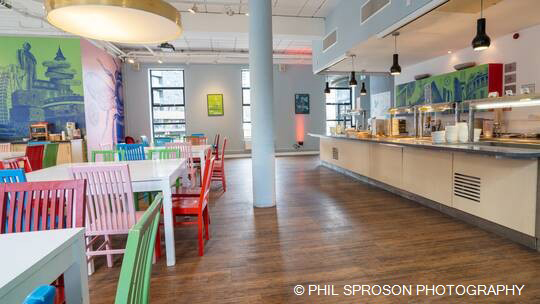 3 Klassenfahrt LiverpoolundManchester YHAManchester Restaurant