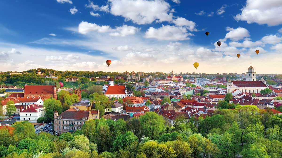 Vilnius von oben