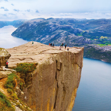 Preikestolen am Lysefjord