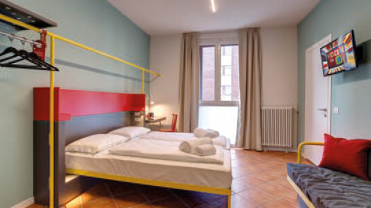 2 Klassenfahrt Mailand MEININGERHotelMilanoGaribaldi Mehrbettzimmer2