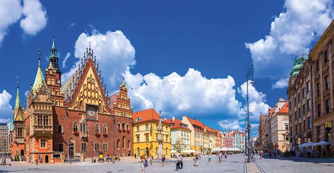 Studienreise Krakau Krakau Marktplatz