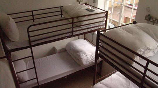 2 Klassenfahrt London RestUpHostel Mehrbettzimmer