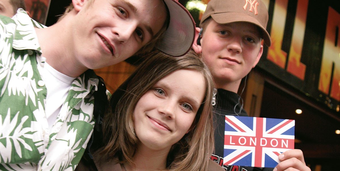 CTS-Länderspezialisten Großbritannien Schülergruppe in London