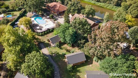 2 Klassenfahrt Colmar HuttopiaCampingdeL'IllColmar SichtausVogelperspektive