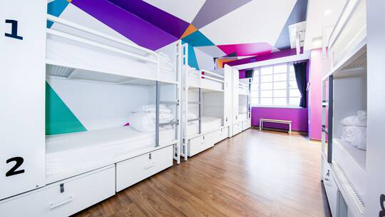 1 Klassenfahrt London GeneratorLondon Mehrbettzimmer