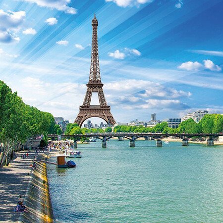 Panoramabootsfahrt auf der Seine