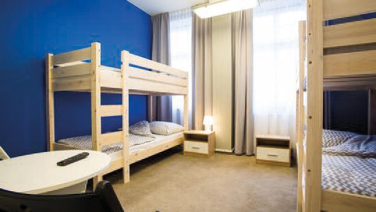 3 Klassenfahrt Danzig MoonHostelDanzig Mehrbettzimmer