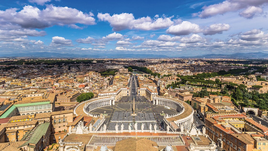 Panorama des Vatikan
