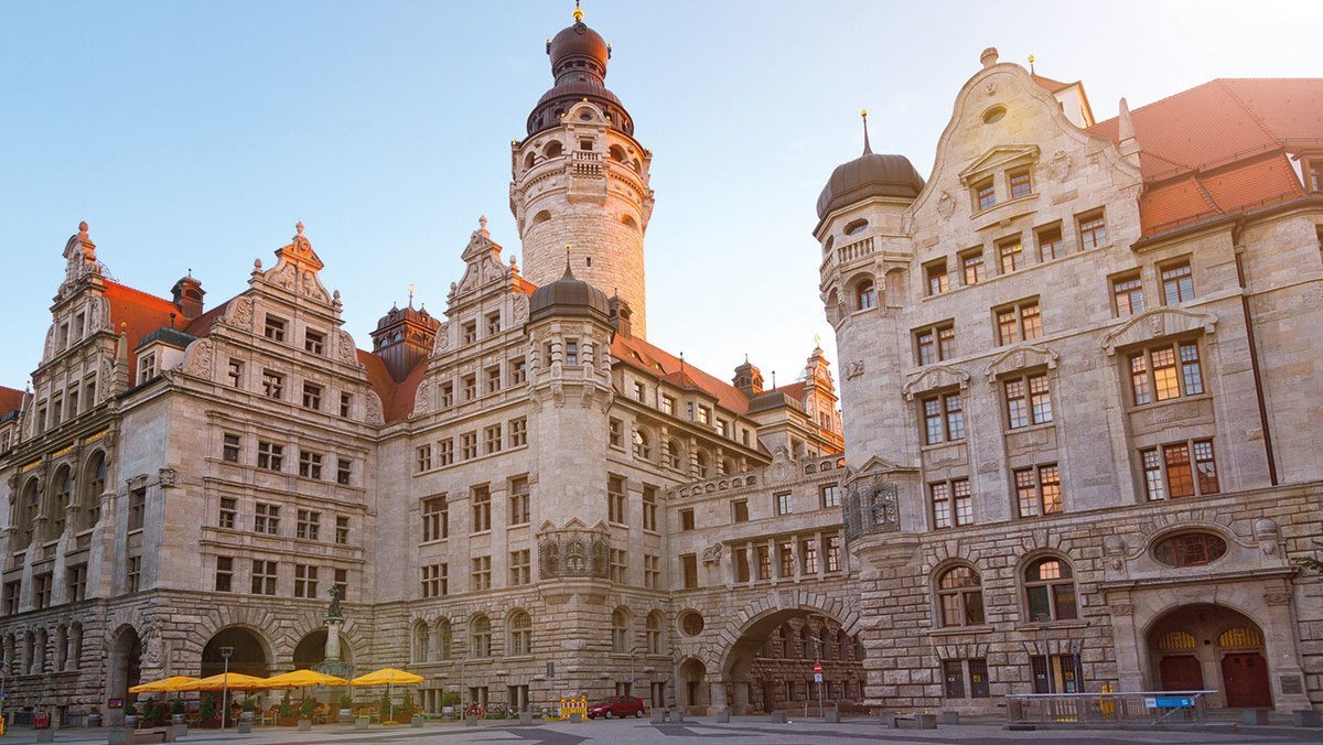 Neues Rathaus in Leipzig