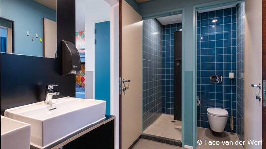 3 Klassenfahrt DenHaag StayokayDenHaag Badezimmer