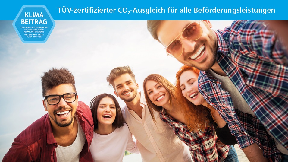 Studentengruppe während einer Exkursion