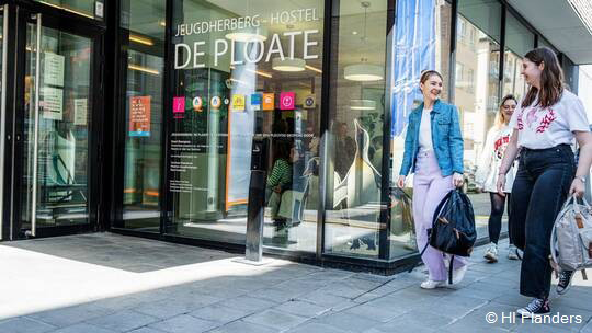 1 Klassenfahrt Oostende JugendherbergeDePloate Außenansicht