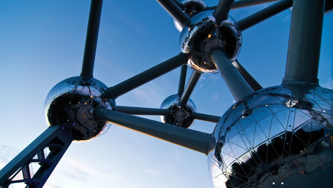 Hochschulexkursionen Belgien Atomium in Brüssel
