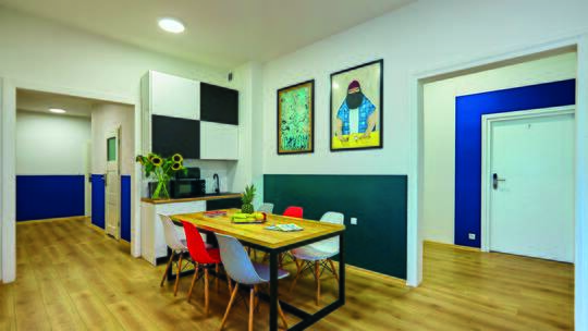 4 Klassenfahrt Krakau DraggoHouse Teekueche