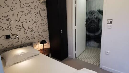 3 Klassenfahrt Lille AubergedeJeunesseLille Einzelzimmer