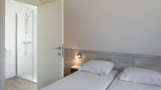 2 Klassenfahrt Bredene RoompotBreeduynVillage Schlafzimmer