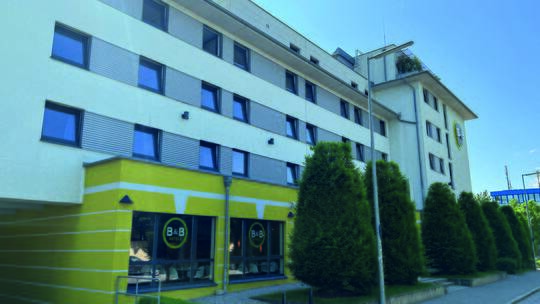 1 Klassenfahrt München B&BHotelMünchenCity Nord Aussenansicht