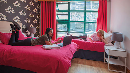 1 Klassenfahrt Dublin AbigailsHostel Mehrbettzimmer