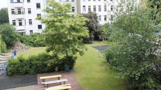 5 Klassenfahrt Berlin a&oBerlinFriedrichshain Garten