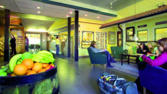 2 Klassenfahrt Stockholm JugendherbergeZinkensdamm Lobby