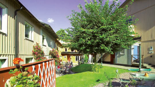 5 Klassenfahrt Stockholm JugendherbergeZinkensdamm Garten