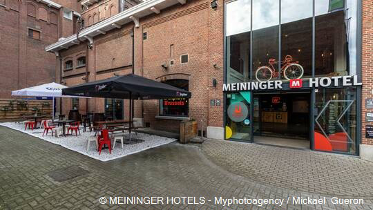 1 Klassenfahrt Brüssel MeiningerBrüsselCityCenter Außenansicht