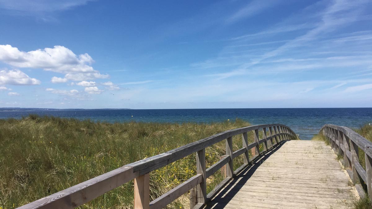 Steg am Weissenhäuser Strand