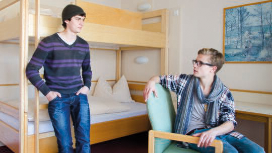 4 Klassenfahrt Bodenseeregion JugendgästehausBadSchussenried Mehrbettzimmer