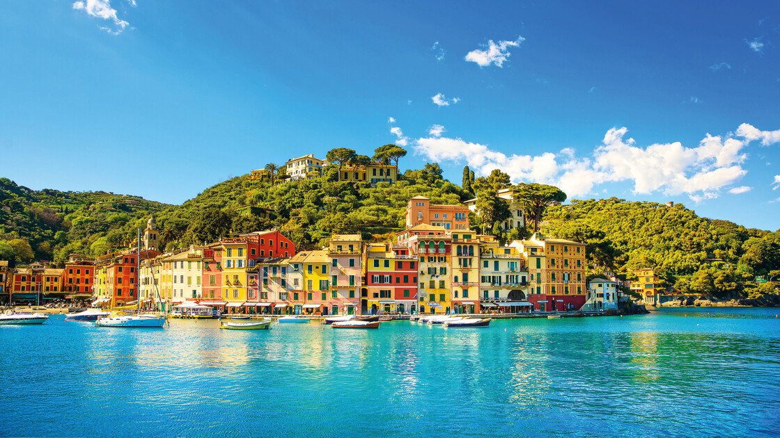 Portofino an der italienischen Riviera