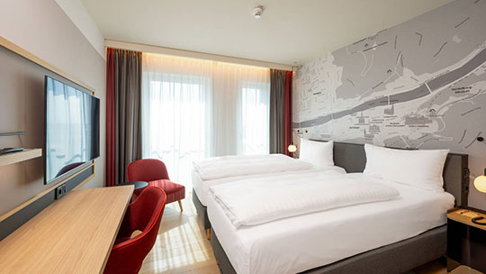 1 Gruppenreise Heidelberg IntercityHotelHeidelberg Zimmer