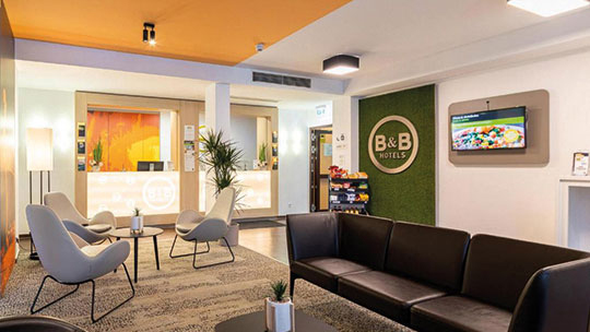 1 Klassenfahrt Essen BnB Lobby