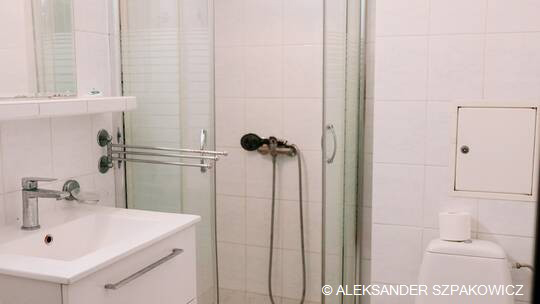 2 Klassenfahrt Danzig PensionDomSonata Badezimmer