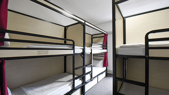 3 Klassenfahrt Galway und Dublin Kinlay Hostel Galway Mehrbettzimmer