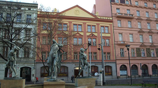 5 Klassenfahrt Prag Hotel Zlata Vaha Aussenansicht