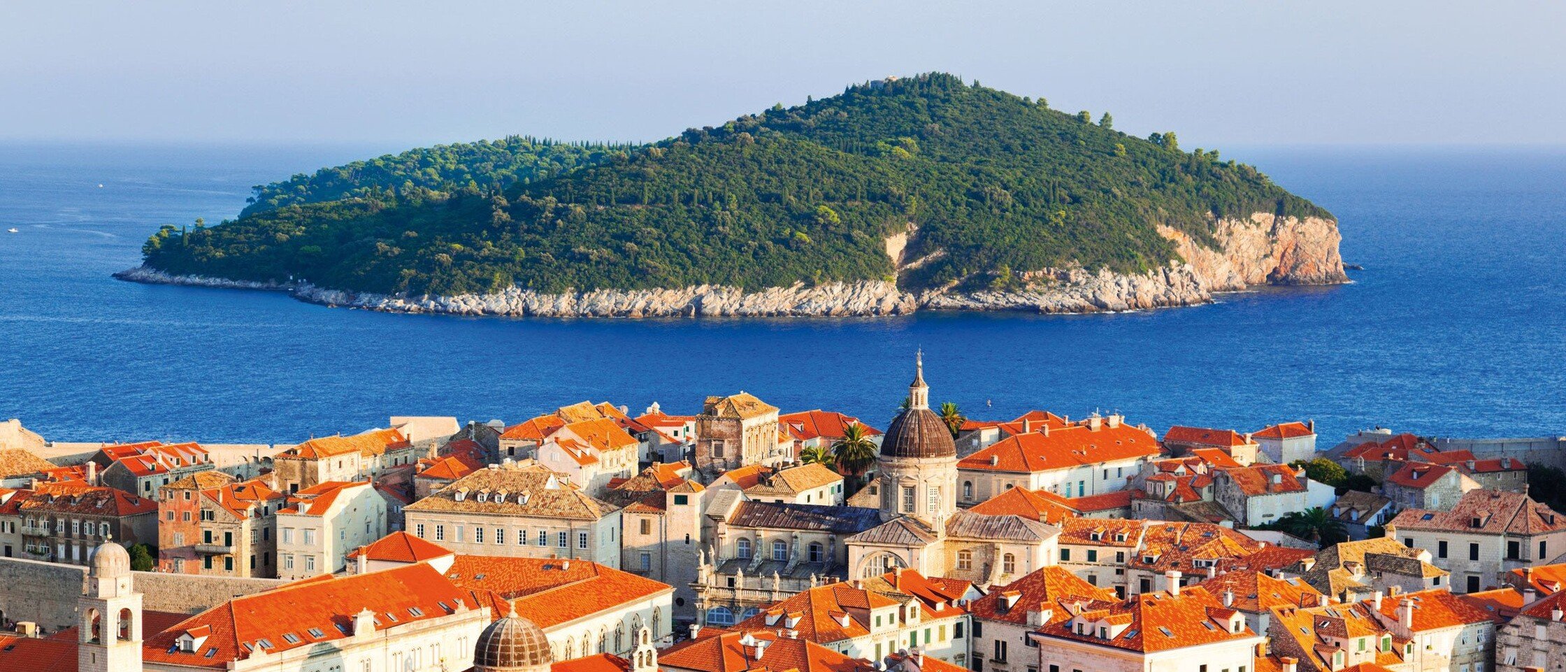 CTS-Länderspezialisten Kroatien Kroatische Stadt mit Insel