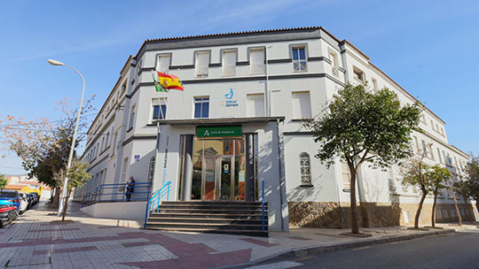1 Klassenfahrt Andalusien InturjovenMalaga Eingang