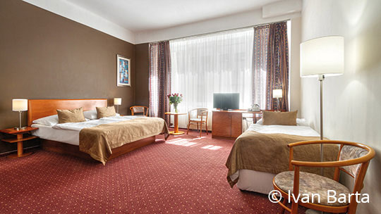 1 Klassenfahrt Prag Hotel Harmony Dreibettzimmer