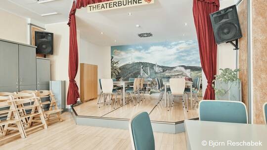 4 Klassenfahrt Wernigerode JHWernigerode Theaterbühne