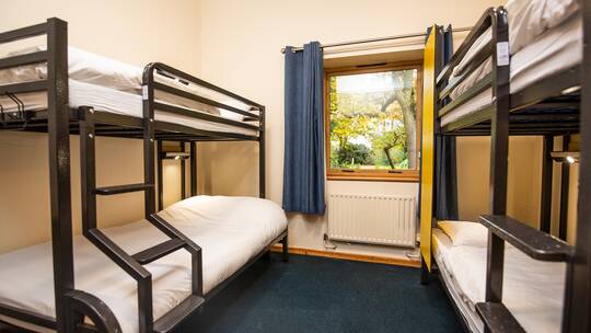 5 Klassenfahrt Chester YHAChesterTraffordHall Vierbettzimmer