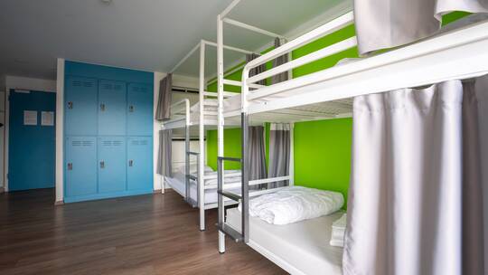 2 Klassenfahrt Genf NyonHostel Mehrbettzimmer