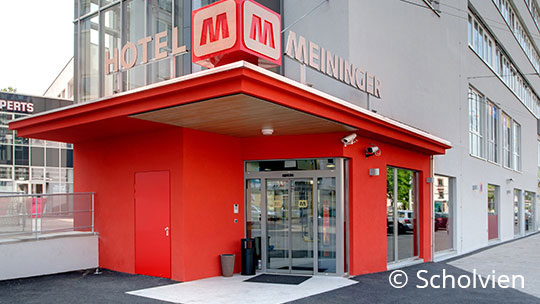 5 Klassenfahrt Salzburg Meininger Salzburg City Center Eingang