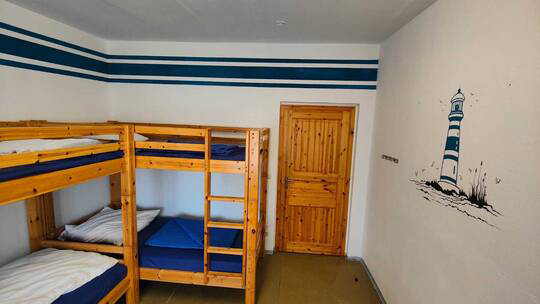 2 Klassenfahrt Usedom SchullandheimCampPeenemünde HausUsedom Mehrbettzimmer