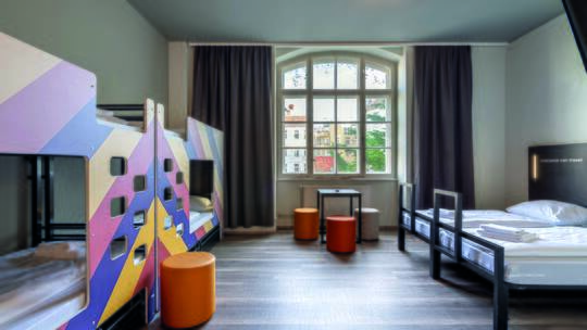 2 Klassenfahrt Berlin a&oBerlinFriedrichshain Mehrbettzimmer