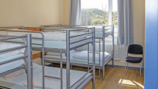 3 Klassenfahrt Borkum Turn undSportvereinBorkum Mehrbettzimmer2